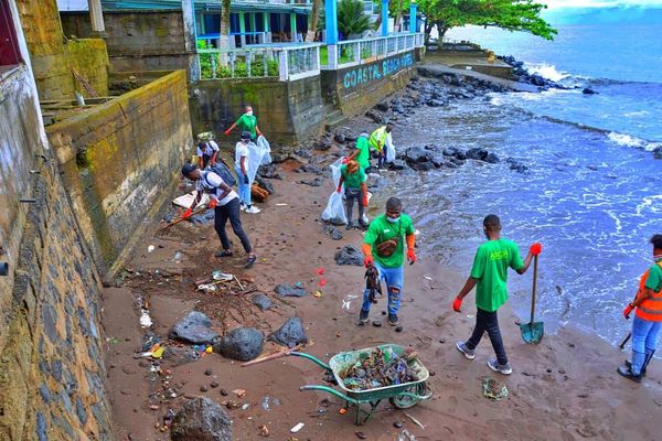 Cleaning of Kamutur Beach in Bukedea 