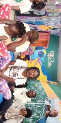 Kariobangi youths yoga and meditation .
