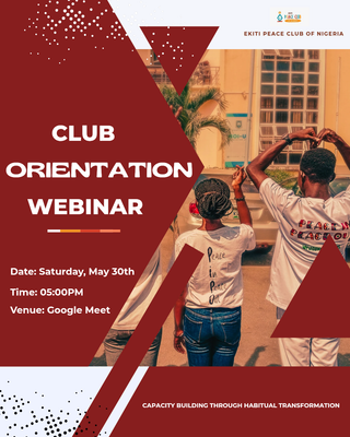 Club Orientation Webinar