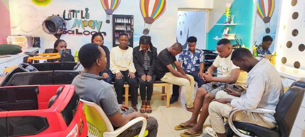Meditation at a campany