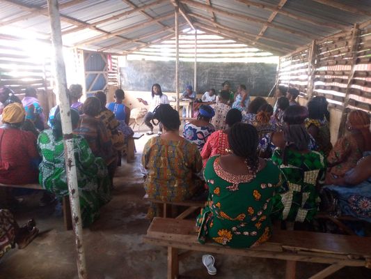 The responsibility of women in the community.