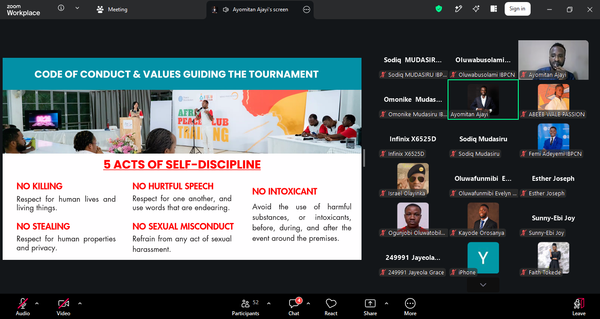 IBPCN BETTERME TOURNAMENT ORIENTATION