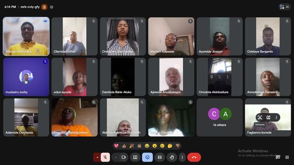 IBPCN EMPOWERMENT BOOTCAMP ORIENTATION REPORT