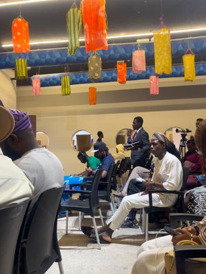 LAGOS PEACE CLUB SUPERVISOR BEST OKODUWA LEADS SPECIALIZED MINDFULNESS SESSION AT INSIDE THE FRAME EXPO