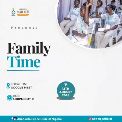 ABPCN AUGUST FAMILY TIME REPORT