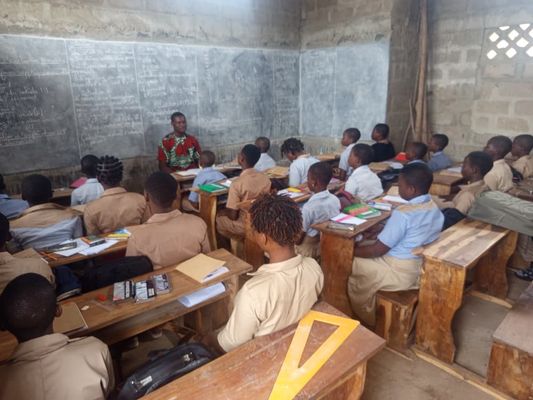 Partnership Between Rose Private School and KETOU Peace Club  Second Activity